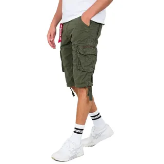 Alpha Industries Jet Short Für Cargos, Dark Olive, 33