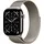 Watch Series 11 GPS + Cellular 46 mm Titaniumgehäuse beige Milan Loop beige S/M