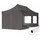 Faltpavillon 3 x 6 m inkl. 4 Seitenteile Dunkelgrau
