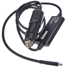 Bild von CS free USB-C charge Cable 12V plug - Laden Sie den internen Akku Ihres free über die 12-V-Zubehörbuchse Ihres Fahrzeugs auf, Schwarz