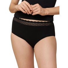 Triumph Damen Feel Of Modal Midi Unterwäsche, Schwarz, M EU