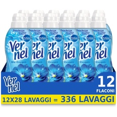 Henkel Vernel Blu Oxygen Konzentrierter Weichspüler, 12 x 700 ml