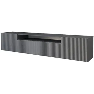 altdecor Noa-2-W Lowboard 200x40x41 cm Graphit Holz