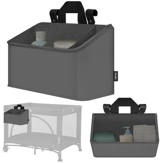 lionelo Sidepocket Medium Kinderbett-Organizer, Hängender Bett-Organizer | Wickeltisch, Windeln, Babytücher, Für Kinderzimmer, 43x15x23 cm