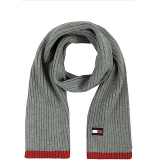 Tommy Hilfiger Herren Knit Scarf Schal, Meliert, Grau, Einheitsgröße