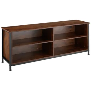 Tectake Sideboard Navan 147 x 41 x 60,5 cm Braun