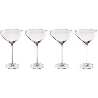 Butlers Cocktailgläser (4er Set) Classy Hour 260 ml , Transparent , Glas , Gläser, Cocktailgläser