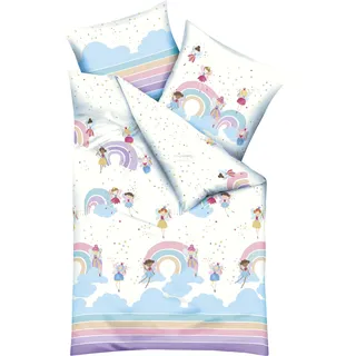 KAEPPEL Rainbow Fairies Mehrfarbig 135 x 200 cm + 2 x 80 x 80 cm