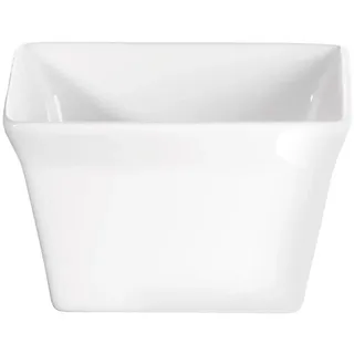 ASA SELECTION Souffleform 250°C plus Quadratisch 10x10 cm Weiß Porzellan