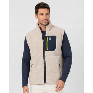 LPO Sweatweste "Sweatweste Raven Knit" mit Langhaarfleece, wind chime