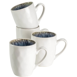 Mäser Kaffeebecher-Set, Steinzeug, Blau