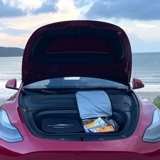 TESBEAUTY Camping-Kühltasche, isoliert, wasserdicht, vielseitig einsetzbar, für Tesla Model Y Model X, Frunk-Organizer, zwei Taschen, können in allen Autos verwendet werden