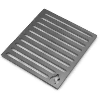 Grillrost.com Das Original Grillrost 19,7 x 22 cm Stahl schwarz