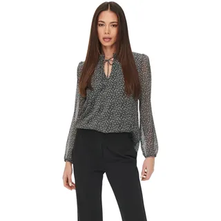 Only Onlditsy L/S BLOUSE WVN Noos Bluse, Black 1, XS EU
