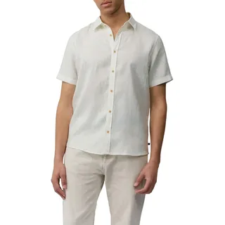 s.Oliver Regular Fit: Leichtes Kurzarmhemd aus 100% Leinen