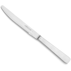 Arcos Table Messer - Tischmesser Tafelmesser - Monoblock aus Einem Stück Edelstahl 125 mm Farbe Silber