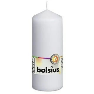 Bolsius Stumpenkerze 15 cm 5,8 cm weiß