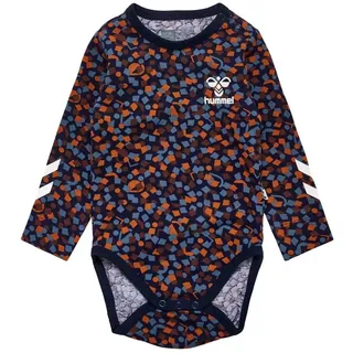 Hummel Confetti Langarm-body - Black Iris - 92 cm