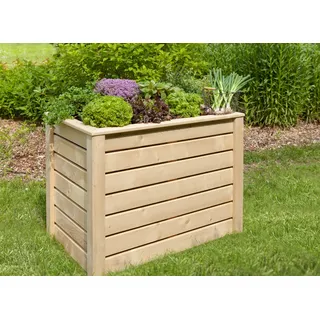 Hochbeet KONIFERA "aus unbehandeltem Fichtenholt", natur, B:100cm H:75cm T:60cm, Holzwerkstoff, Pflanzgefäße, Hochbeet, BxTxH: 100x60x75 cm