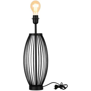 Modern Deko Tischlampe Nachttischlampe Lampe Leuchte Tischleuchte Lampen 51cm