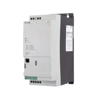 Eaton 180655 Drehzahlstarter, Bemessungsbetriebsspannung 230 V AC, 1-phasig, Ie 9.6 A, 2.2 kW, 3 HP, Funkentstörfilter DE11-129D6FN-N20N