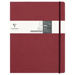 Clairefontaine Notizbuch My.Essential Age Bag B5 elfenbein/punktkariert