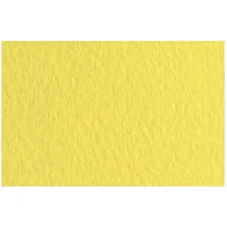 Honsell 21297120 - Fabriano Tiziano Pastellpapier Limone, DIN A4, 50 Blatt, 160 g/m2, hoch hadernhaltig, säurefrei und alterungsbeständig, griffige, raue Oberfläche