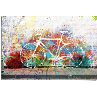 Reinders Poster "Graffiti Fahrrad" 1 Stk. tlg., farbe bild(er): mehrfarbig