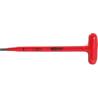 KS Tools T-Griff-Innensechskant-Stiftschlüssel mit Schutzisolierung 8x200 mm