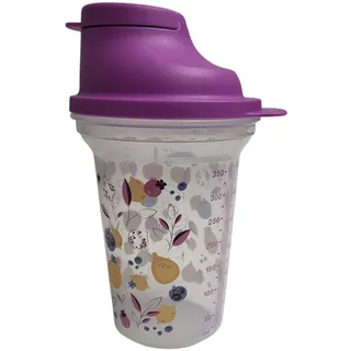 Tupperware Backen Mix-Fix klein 350ml 350 ml Shaky Shaker transparent lila Zitronen