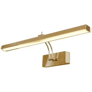 LED Bilderleuchte Wandleuchte Messing Verstellbar 3000 K 809 Lm Schalter