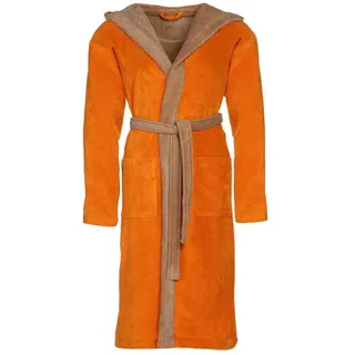 VOSSEN Bademantel mit Kapuze in fox-raffia | Gr.: XL