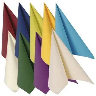 Papstar Servietten weiß 3-lagig 40,0 x 40,0 cm, 50 St.