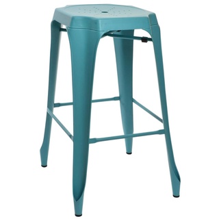 DKD Home Decor Hocker, Farbe: Blau, Standard