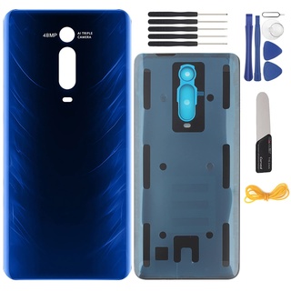 YHX-OU 6,39 Zoll Ersatz-Akkudeckel für Xiaomi MI 9T 9T Pro + Installationswerkzeug (Blau)