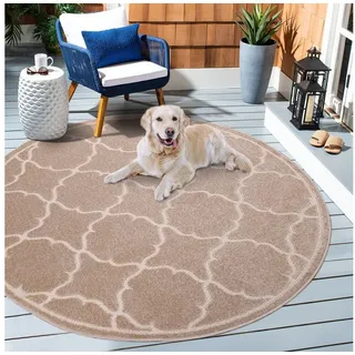 Sanat Outdoorteppich »Berlin« beige B/L: ca. 150x150 cm - beige