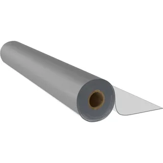 vidaXL Tischfolie-Rolle Matt 0,9x15 m 1,6 mm PVC - Transparent