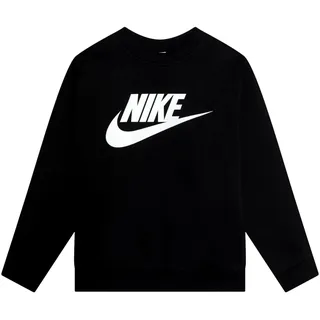Nike FD2992-010 K NSW Club FLC Crew LS HBR Sweatshirt Unisex Black/White Größe XL