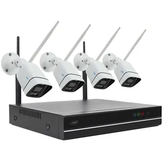 Pni House Wifi660 Videoüberwachungsset - Black / White