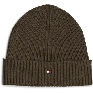 Tommy Hilfiger TH Flag Pima Cotton Beanie army green