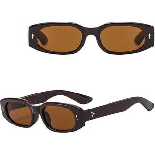 Damen Katzenaugen Brille Weiß Transparent farblos UV 400-Filter Bügelbreite 140 mm Glashöhe 39 mm