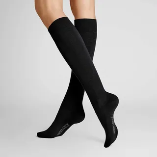 Hudson Kniestrümpfe Relax Woolmix Clima 39-42 Schwarz