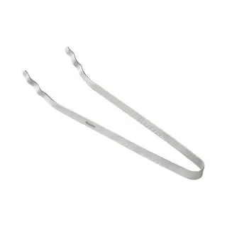 Metaltex Grillzange, gebogen, Robuste Zange für sicheres Wenden und Servieren, 1 Stück