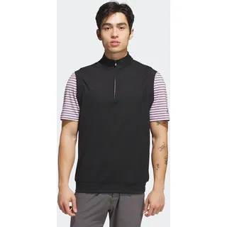 Funktionsweste ADIDAS PERFORMANCE "ULT CLS QZ VST", Herren, Gr. L, schwarz, Obermaterial: 79% Polyester, 21% Elasthan, normal, Westen Funktionsweste, aus Polyester und Elasthan, sportlicher Stil, mit Reißverschluss