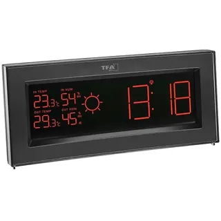 TFA Funk-Wetterstation, Wetterstation, Schwarz