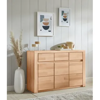 OTTO home Burano 127 x 80 x 35 cm Beige (kernbuche teilmassiv)