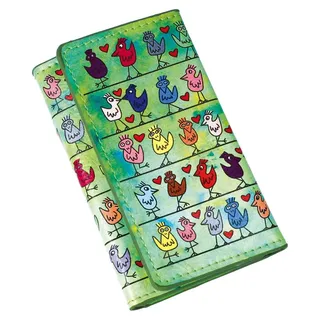 GOEBEL Schlüsseletui Birds on a love wire, 6x10 Pop Art James Rizzi