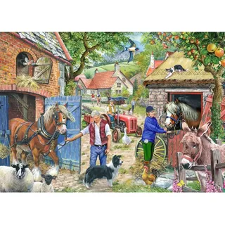 House of Puzzles Puzzle Appletree Lane 1000 Teile Landschaft