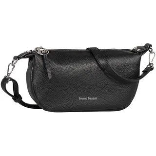 Bruno Banani Schultertasche »Amalfi« abnehmbarer Schulterriemen Handtasche Damen in modischer Form, schwarz