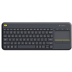 Bild K400 Plus Wireless Touch Keyboard DNK/FIN/NOR/SWE schwarz